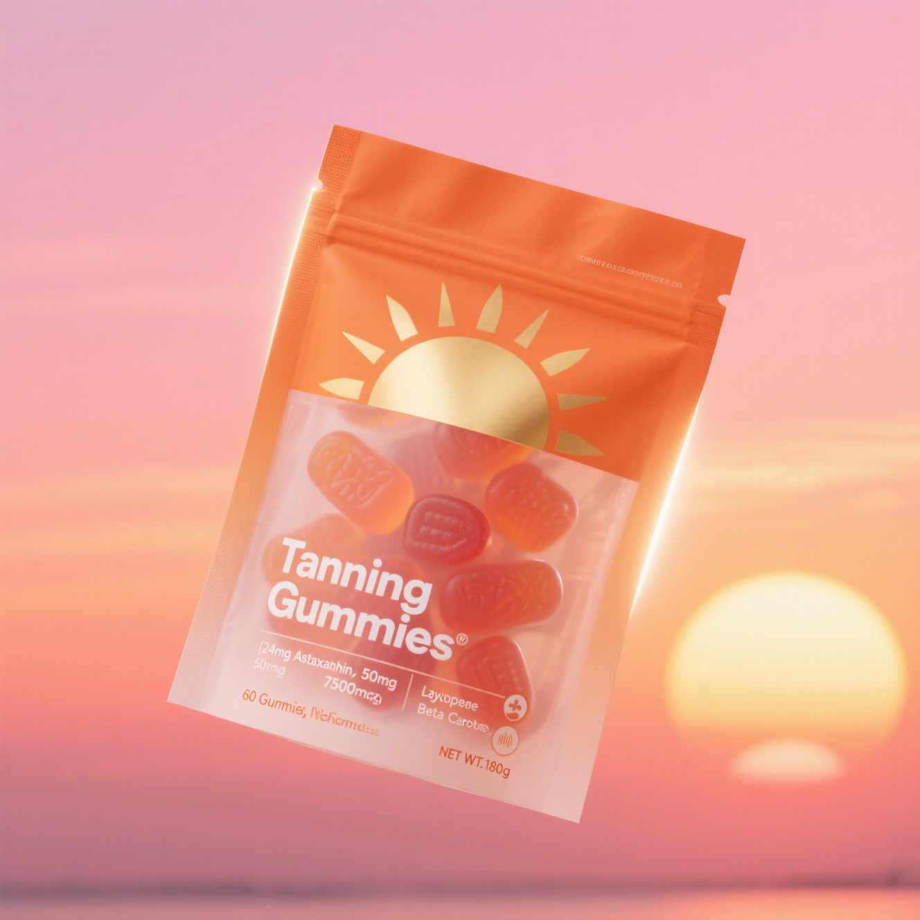 The Daily Skin Glow System - Astaxanthin Gummies