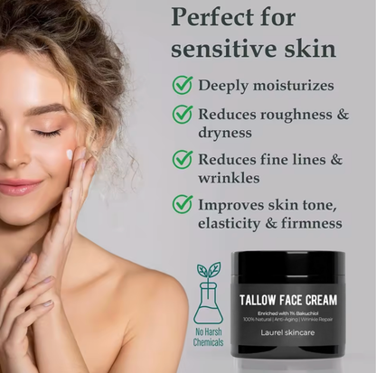 Laurel Beef Tallow + 1% Bakuchiol